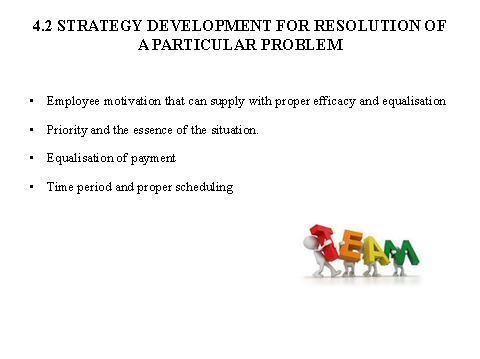 strategic development for solutions to problems